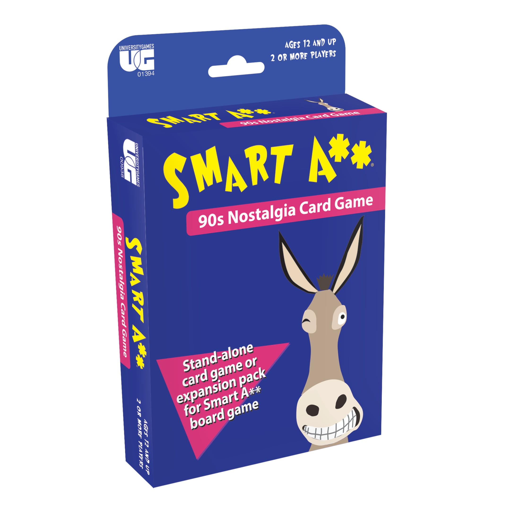 Smart A** '90s Card Game from University Games, Ages 12 and Up, 2 or More Players