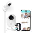 thumbnail image 1 of Smart AI Baby Monitor,1080P Baby Room Camera, APP,AI Detection,Cry Monitor,Lullabies,Night Vision,VOX,Two-Way Audio,Cloud & SD Card Storage,Wall Mount,Temperature Sensor,Support Smart Watch, 1 of 10