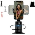 thumbnail image 1 of Smart AI Facial Recognition Phone Tripod, Auto Face Tracking for iPhone Android, 360° Rotation Phone Stand, Rechargeable Smart Shooting Stand (Black, Only Smart Tracking Gimbal), 1 of 8