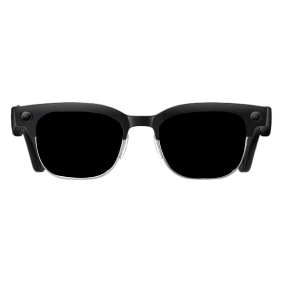 Smart AI Glasses 800W Camera Bluetooth Call Metal Frame Photochromic Lens TGB