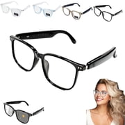 Smart AI Glasses AI Interpretation Smart Glasses with Real-Time 33-Language Translation, Photochromic Lenses, Touch Controls, for Travel, Driving, Cycling
