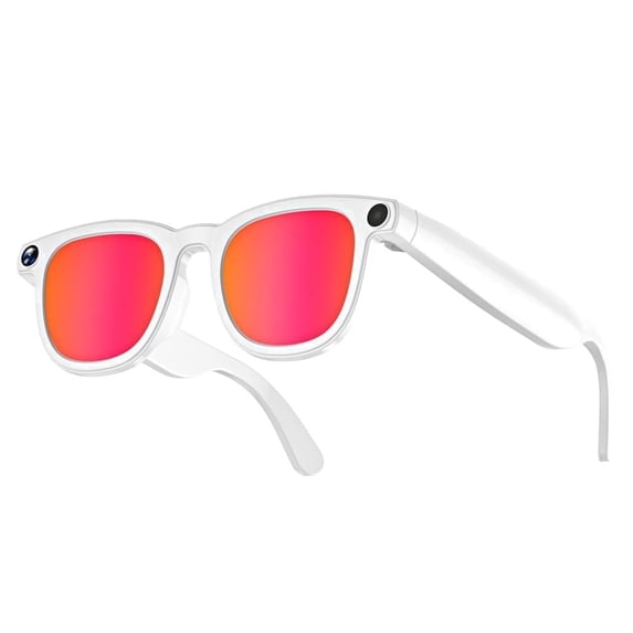 Wearable AI Smart Glasses with HD Camera, Video Recording and Audio Calls, Lightweight Smart Eyewear with Image Translation