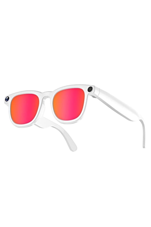 Wearable AI Smart Glasses with HD Camera, Video Recording and Audio Calls, Lightweight Smart Eyewear with Image Translation