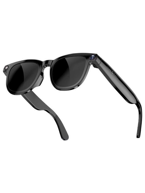 Wearable AI Smart Glasses with HD Camera, Video Recording and Audio Calls, Lightweight Smart Eyewear with Image Translation