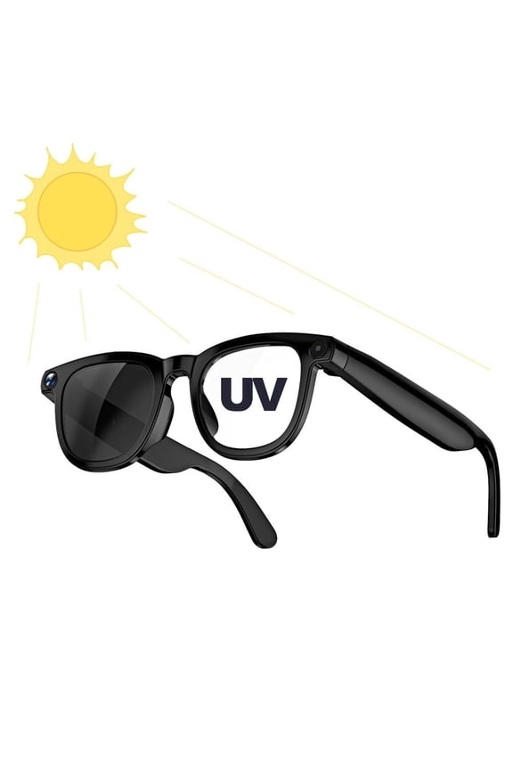 Wearable AI Smart Glasses with HD Camera, Video Recording, Audio Calls and Image Translation