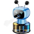 thumbnail image 1 of Smart AI Robot Car Air Freshener, Fine Mist Refillable Diffuser with 4-Level Spray & Vibration Activation, Large Capacity Long-Lasting Fragrance(Blue Ocean), 1 of 9