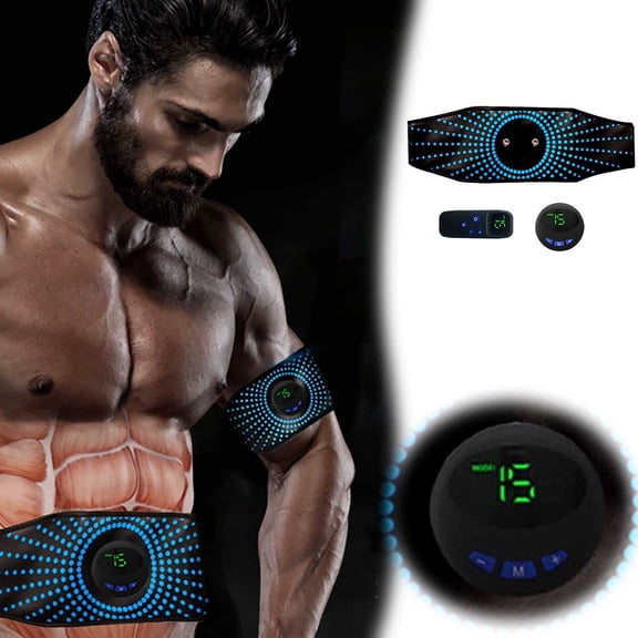 Smart Abdominal Trainer Silicone Muscle Exercise Belt Lazy Fitness Ab Belt Home Workout22335