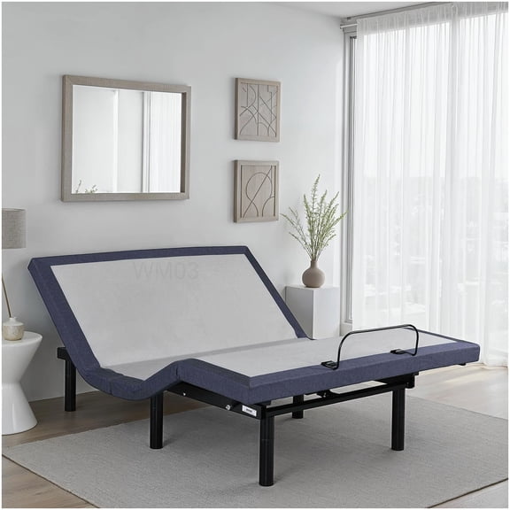 Smart Adjustable Bed Base, Twin XL, Wireless Remote, Full Body Massage, Zero Gravity, Anti-Snore
