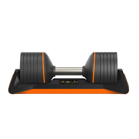 Adjustable Dumbbells Smart Dumbbell Set 6-36 lbs w/ APP LCD panel Intelligent Weight Adjustment
