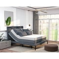 thumbnail image 1 of Smart Adjustable Full Bed Base Dual Massage, Wireless Remote, App Control, 12" Hybrid Mattress Included, 1 of 8
