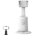 thumbnail image 1 of Smart Ai Facial Recognition Phone Tripod, Auto Face Tracking 360° Rotating Cell Phone Photo and Video Kits Stand with Remote and Gesture Control, for Live Vlog, Video,Content Creator, 1 of 7