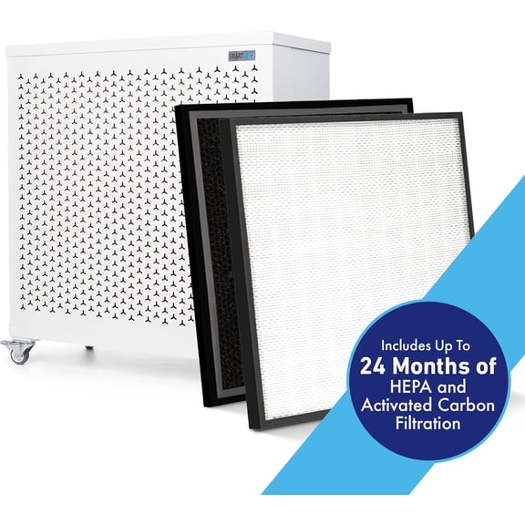 Smart Air Blast Mini MKII H13 HEPA and Carbon Air Purifier up to 3075 Sq Ft