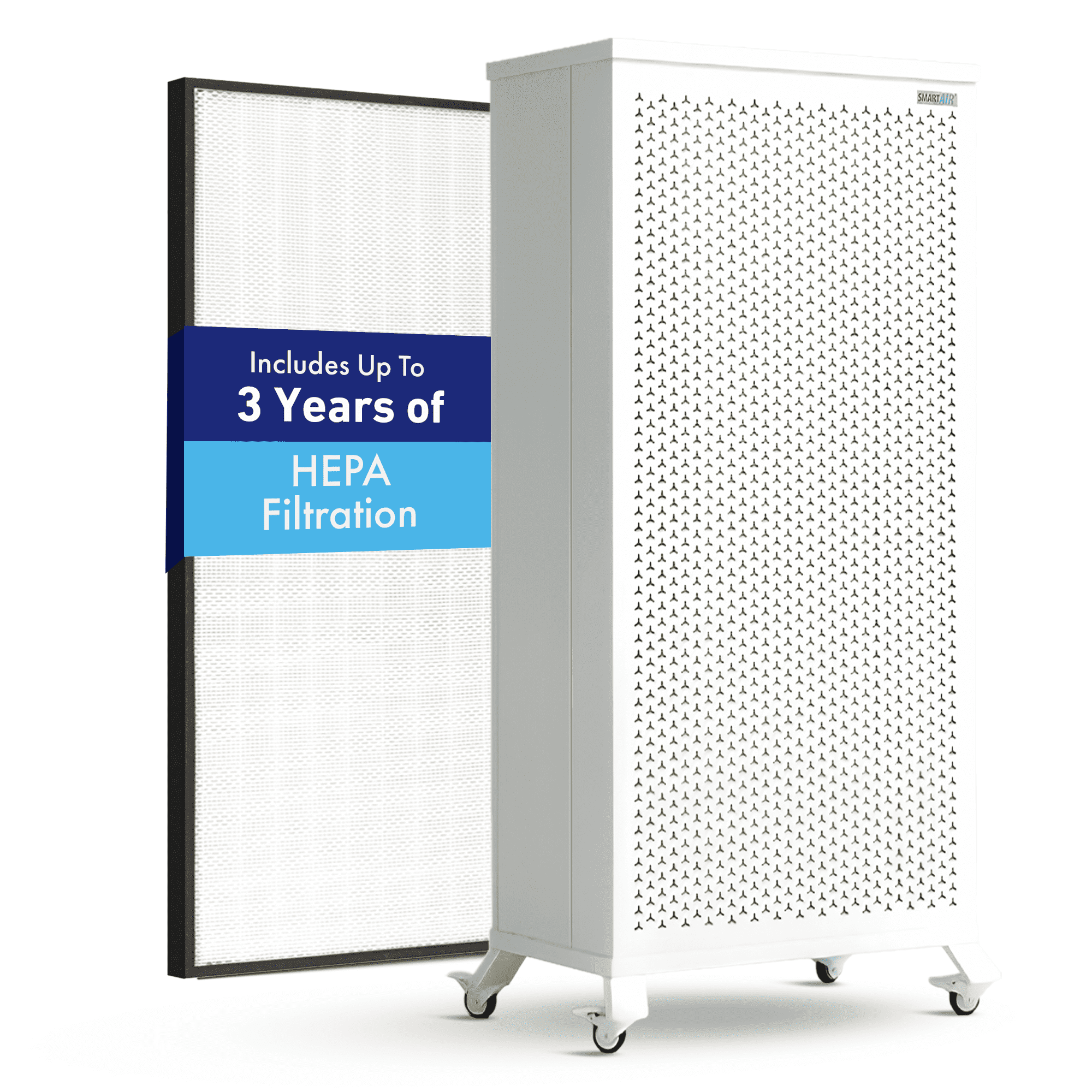 Smart Air Blast MKII Commercial H13 HEPA Air Purifier for Large Spaces