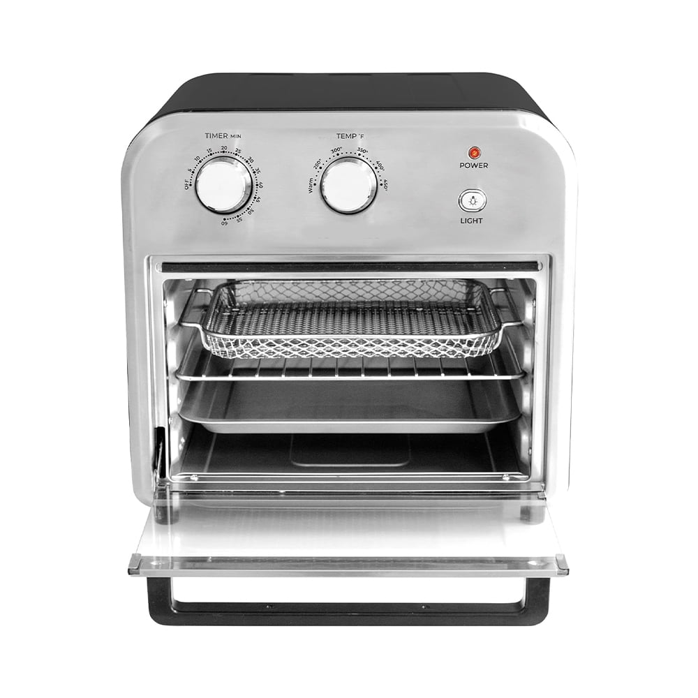 Smart Air Fryer, 12QT Convection Toaster Oven with Adjustable Time