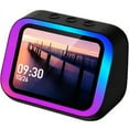 thumbnail image 1 of Smart Alarm Clock,Digital Alarm Clock for Bedroom with Wireless Bluetooth 5.4 Speaker,Dynamic RGB Light,Stereo Sound,Large Screen Display,Time&Weather Display,Hand-Free Calls,Great for Seniors,Kids, 1 of 6