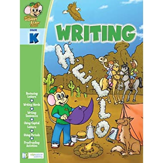 Pre-Owned Smart Alec Grade Grd-K Writing Wipe-Off Workbook (Smart Alec Series Educational Workbooks) (Paperback) 1934264687 9781934264683