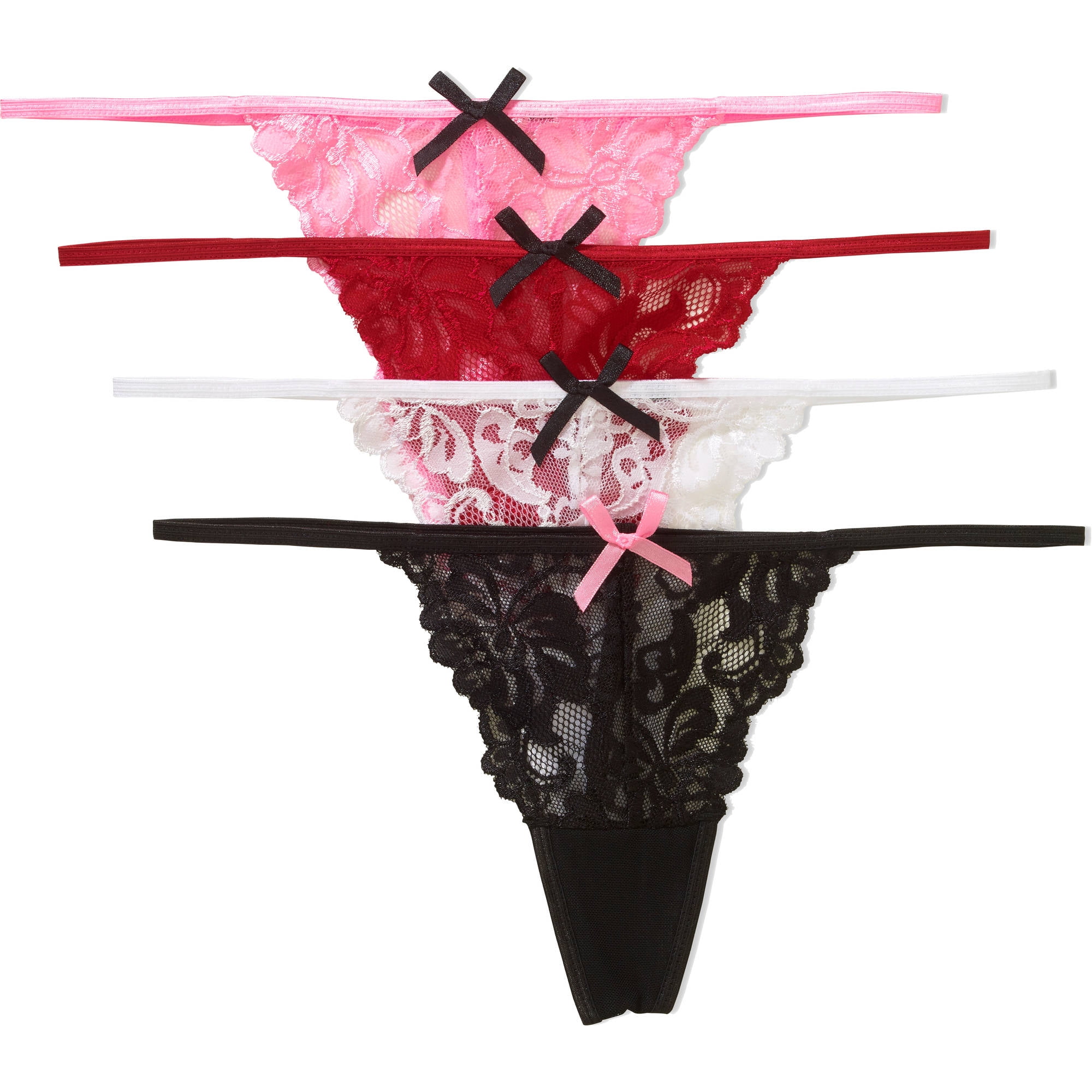 Buy Xs and Os Women's Lace g-string (Pack of 1)  (PAN_CL021_D2151_G_Black_Free Size) at