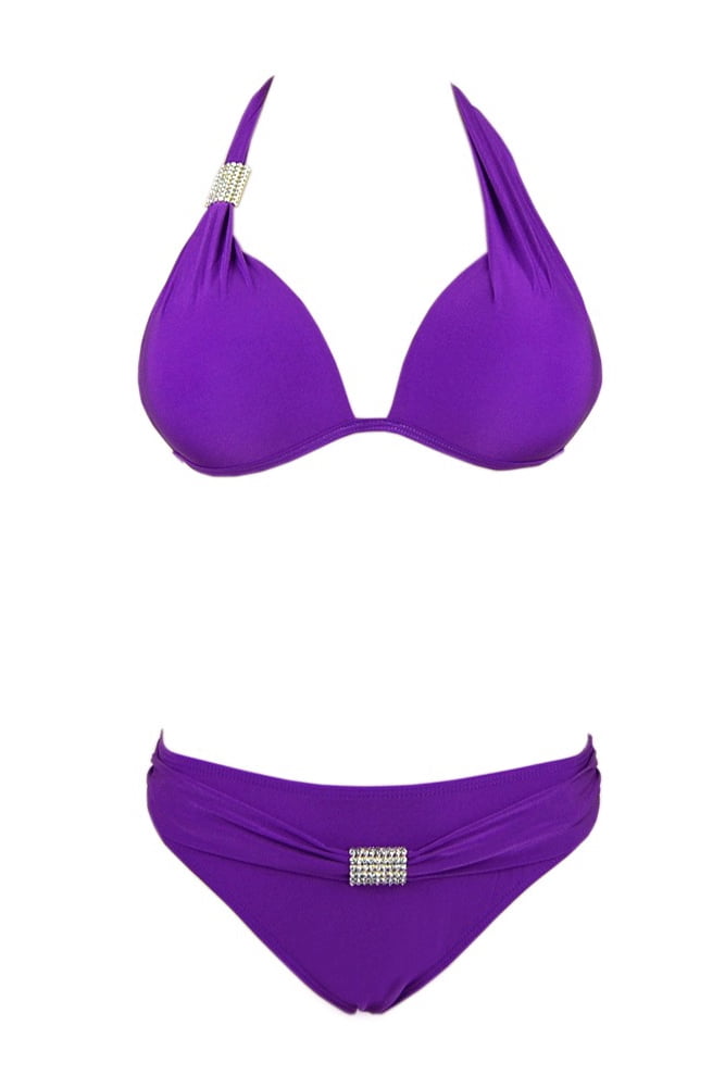 Smart And Sexy Wmr Sa259 Swim Halter Tan