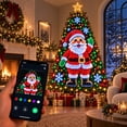 Smart Animated Christmas Tree Lights - 400 LED DIY Pixel Light Show ...