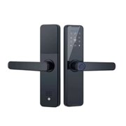 Smart App Fingerprint Digital Electronic Wifi Smart lock Handle Wood Door Security-protection System Home Lock
