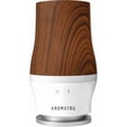 thumbnail image 1 of AromaTru Smart Wifi Waterless Essential Oil Diffuser, 4-Bottle Multi-Oil Atomizer, 8.5x8x14.25 in., Rich Walnut, 1-Pack, 1 of 10
