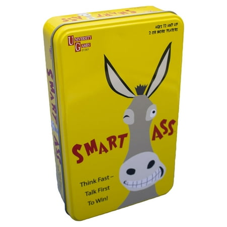 Smart Ass Travel Game from University Games, 2 to 6 Players Ages 12 and Up