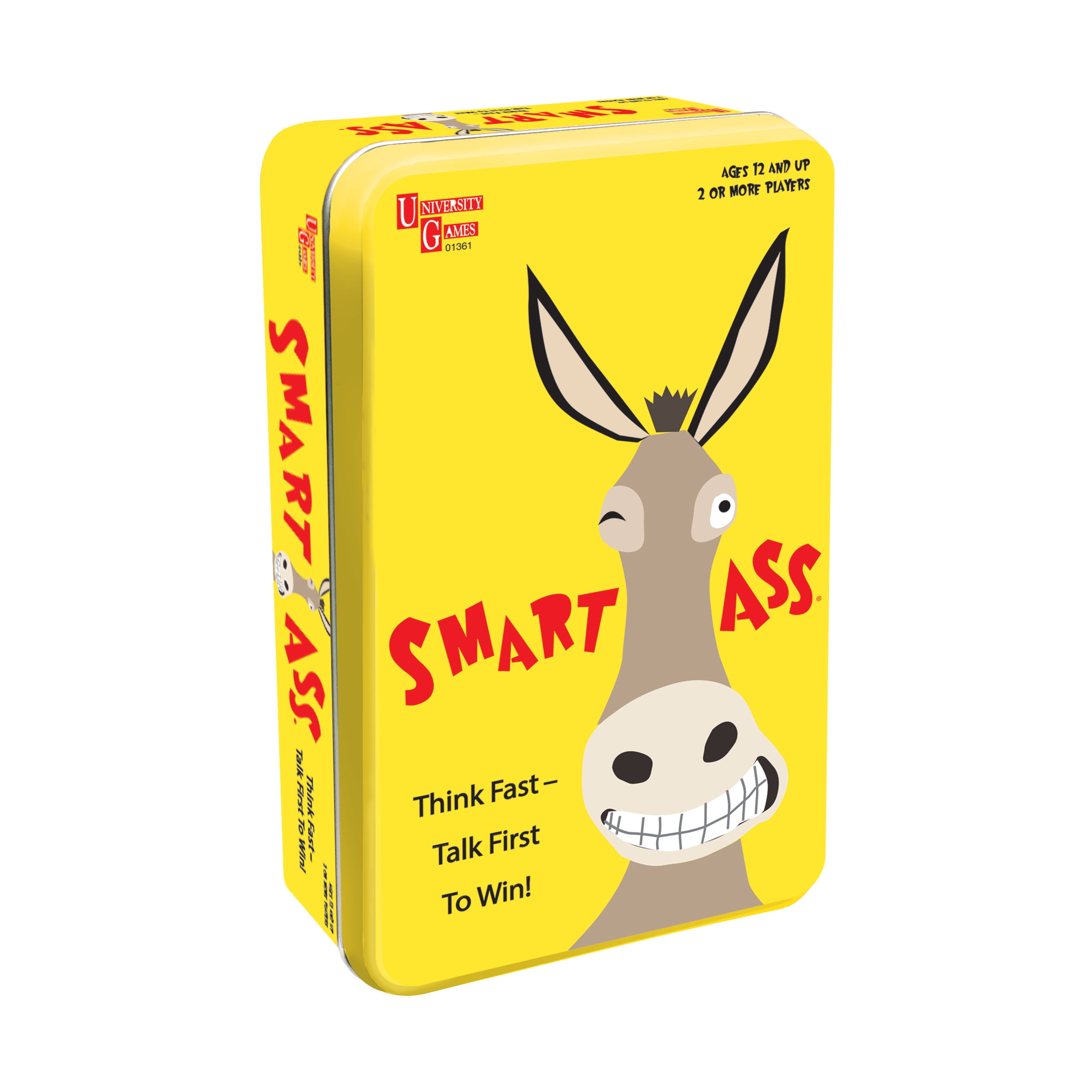 Smart Ass Card Game and Booster Set in a Tin, by University Games