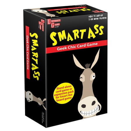 Smart Ass Geek Chic Card Game, by University Games