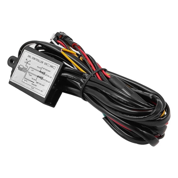 Smart Auto-Dimming 12V ABS Housing Vehicle Daytime Running Lights Control Module