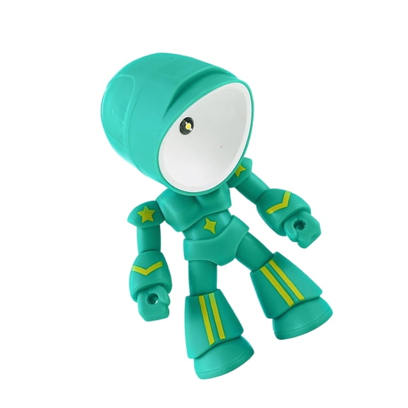 Smart Auto Dimming LED Robot Night Light Companion for Bedroom