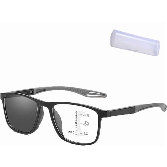Smart Auto Focus Reading Glasses with Blue Light Blocking, Visual Synchronization Eyeglasses for Digital Eye Strain Relief, Lightweight Computer Glasses for Men and Women