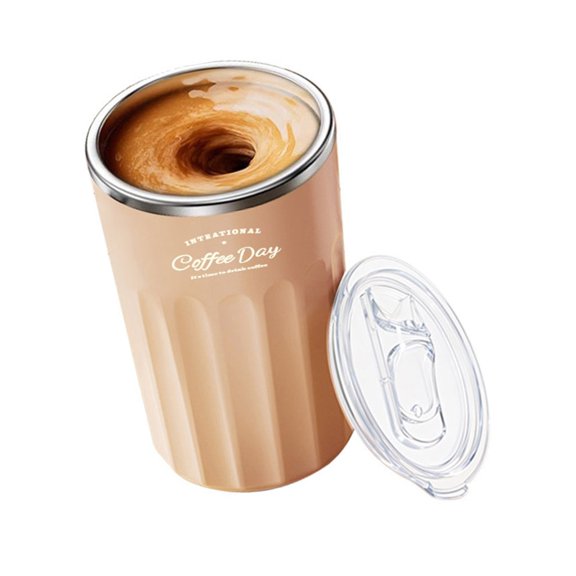 Smart Auto Stirring Cup With Temperature Display For Hot Beverages