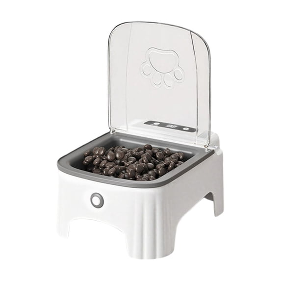 Smart Automatic Cat Feeder With Sensor-Operated Lid and Food Dispensing ...