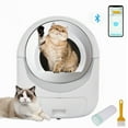 Smart Automatic Cat Litter Box, Self Cleaning Litter Box, App Control, Support 5G & 2.4G WiFi