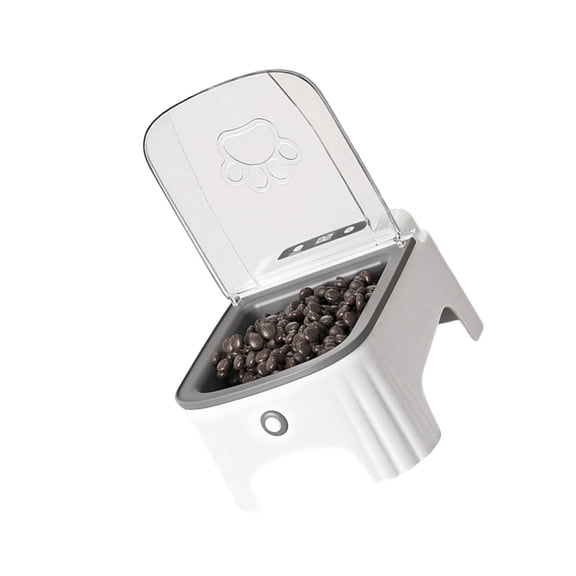 Smart Automatic Feeder with Sensors Opening Lid for Timed Feeding Freshness Preservation Large Capacity Design