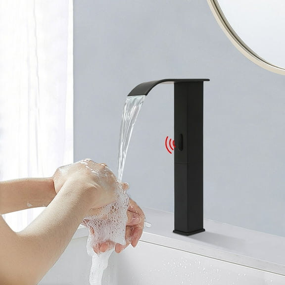 Smart Automatic Motion Infrared Sensor Faucets - Black Touchless Bathroom Sink Faucet