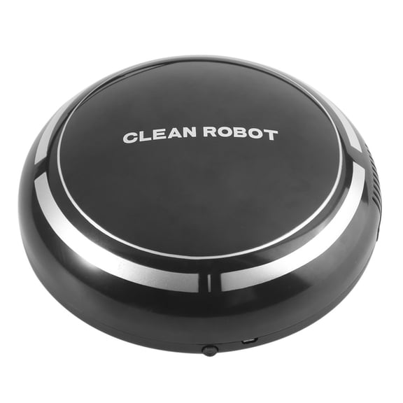 Smart Automatic Robotic Floor Cleaner & Sweeper - USB Rechargeable 3.7V 1800mAh Battery Powered Quiet Vacuum for Hardwood Floors, Marble & Tile - Slim 7.1" Dual Multi-Surface Sweeping Machine