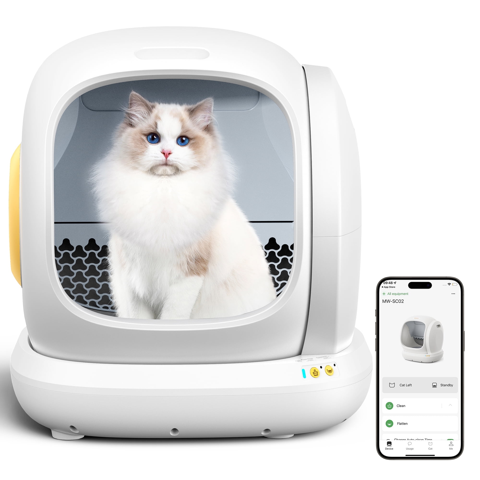 Robot Auto System Cleaner: Smart Self-Cleaning Cat