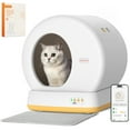 thumbnail image 1 of Smart Automatic Self-Cleaning Kitty Litter Box, APP Control/Integrated Safety Protection, Yellow, 1 of 6