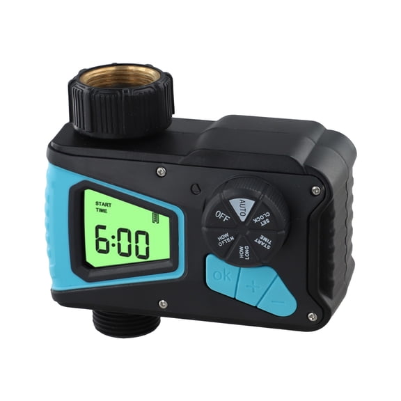 Smart Automatic Watering System: Timed Irrigation with Bigger LCD Display!