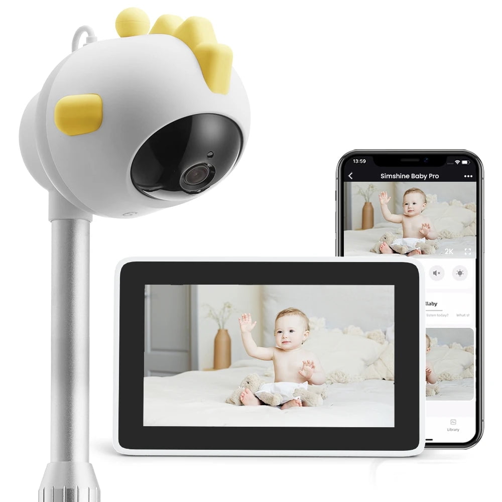 Smart Baby Monitors 2K High Resolution Wireless Video Nanny