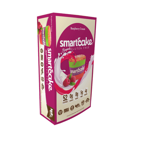 SmartCake 38-Calorie Raspberry Cream | 8-pack