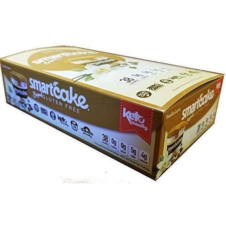 Smart Baking Company Smartcake - Gluten Free - Vanilla Latte Snack Cake - 1 Pack (8ct) - 240g