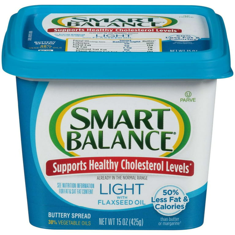 Smart Balance 79 Percent Vegetable Oil Buttery Spread, 1 Pound -- 30 per  case.