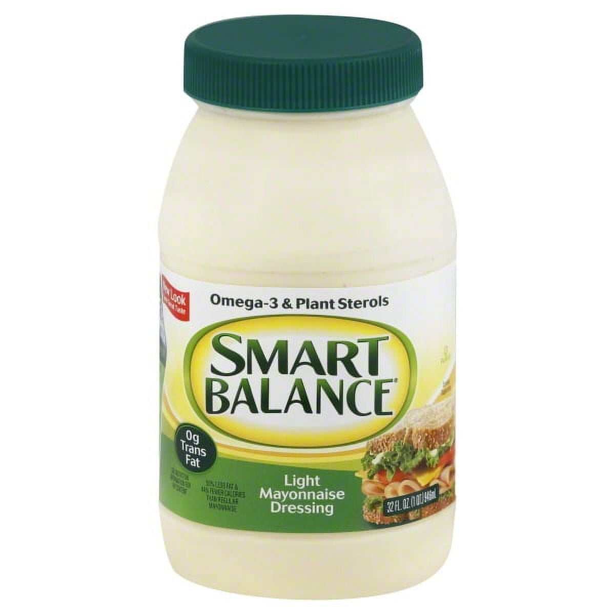 Smart Balance Mayo Light Mayonnaise 32 fl. oz. Jar