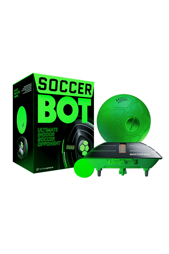 Soccer Bot - Ultimate Indoor Soccer Game with Score Tracker and Speed Modes, Soccer Training Toy, Soccerbot