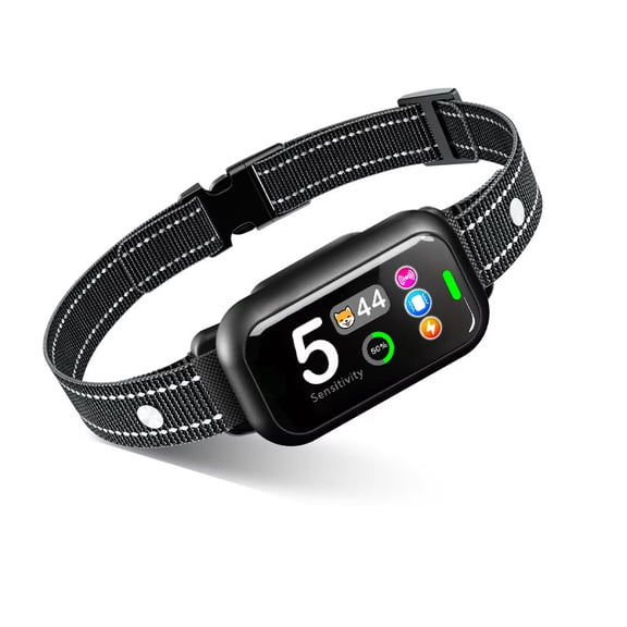 Smart Bark Collar Rechargeable, Beep & Vibration Modes, 5 Sensitivity Levels, for Small to Large Dogs