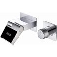 Smart Basin Smart Basin Faucet LED Display Hidden Single Handle Hot Cold Dual ...