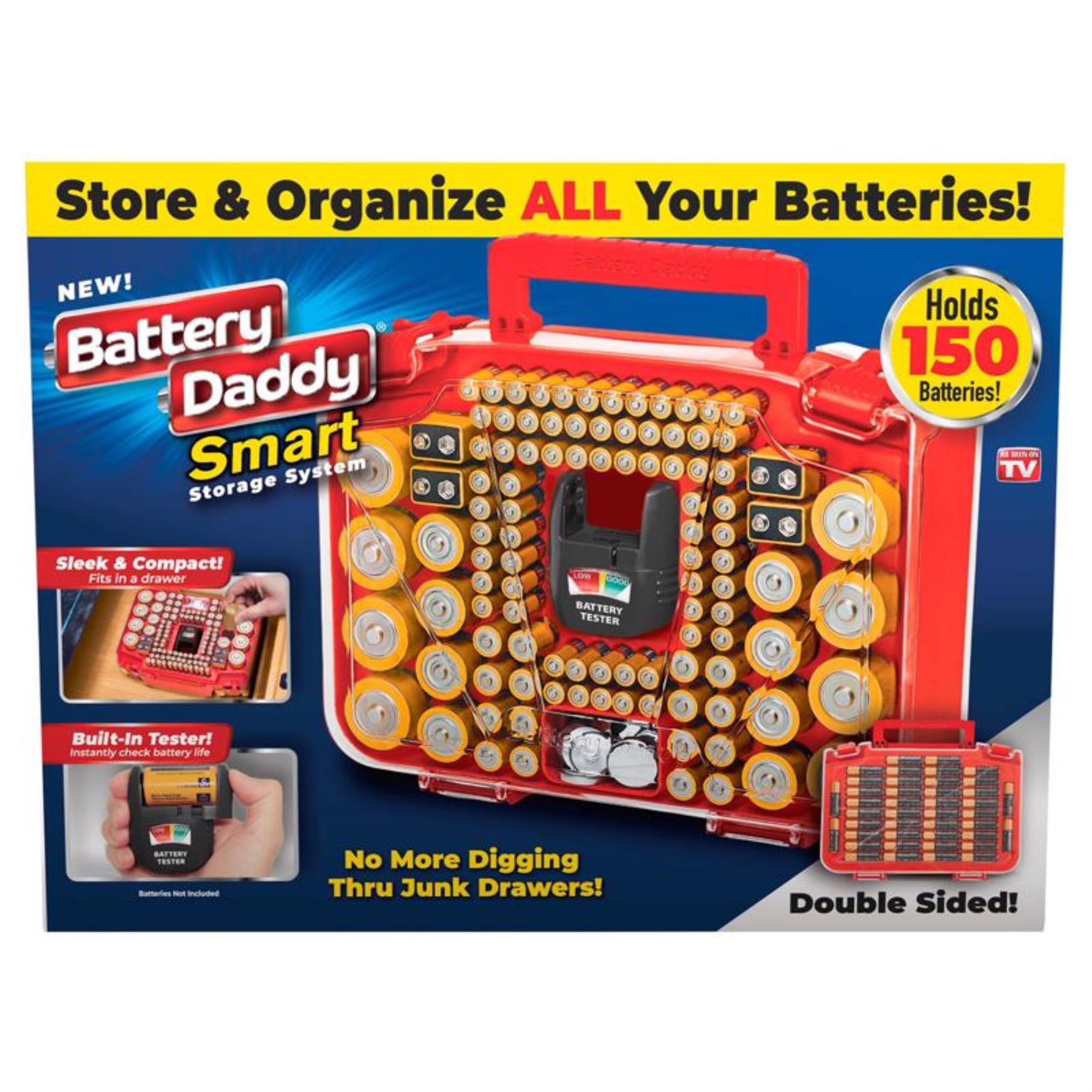 Smart Battery Daddy, Battery Storage System with Built in Battery