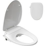 MyDepot Smart Bidet Toilet Seat with Heated Water,Adjustable Washing Settings,Warm Seat,Self-Cleaning